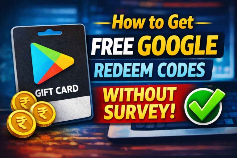 How to Get Free Google Redeem Codes Without Survey (2026 Guide)
