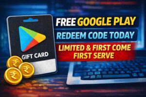Free Google Play Redeem Code Today (Limited Codes 2026)